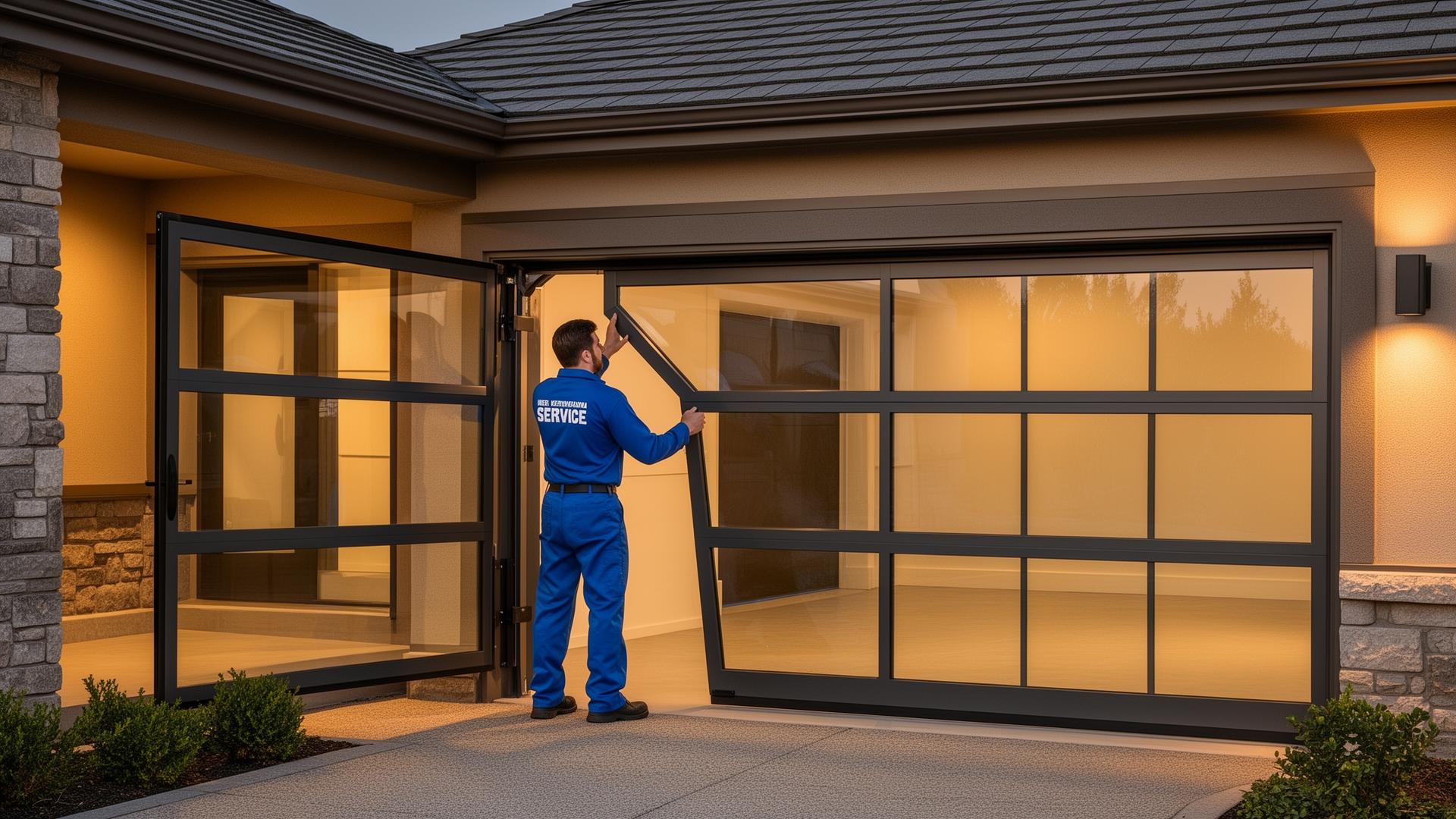 Professional garage door installation service in Burlington